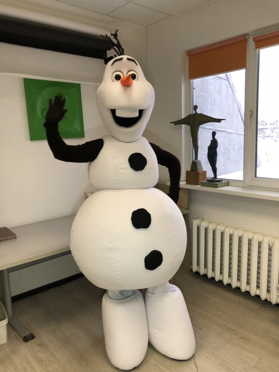 Olaf the snowman costume