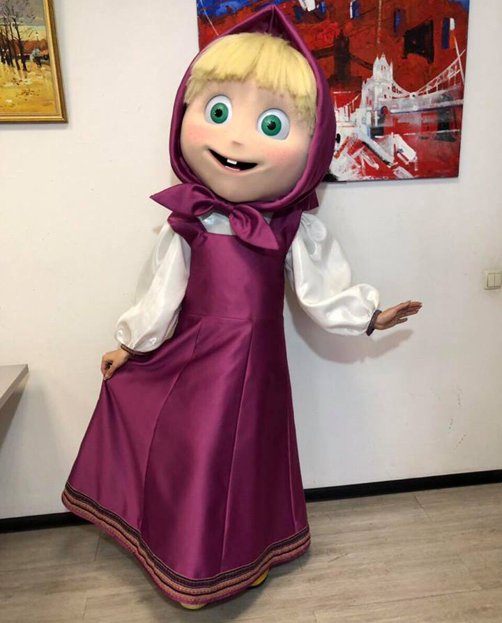 Life-size doll of Masha
