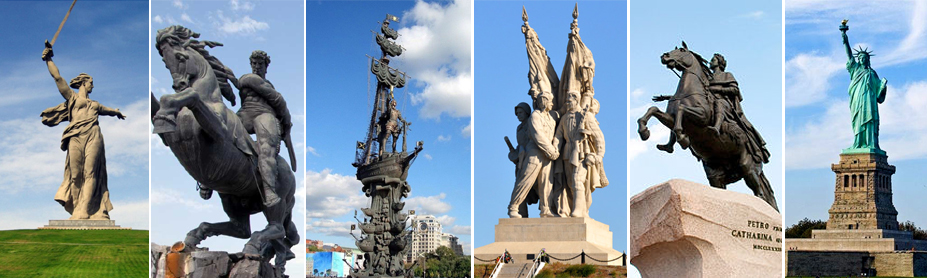 Monumental sculptures