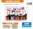 Decorative flowerpot for orchids.