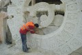 Creation of sculptures from OMI masters in the Atlantis water park in Yalta.