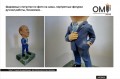 Cartoon figurines based on photos to order, handmade portrait figurines, businessman...