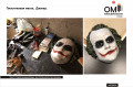 Plastic mask, Joker.
