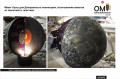 Макет Місяця для Дніпровського планетарію, виготовлення макетів із пінопласту, пластику.