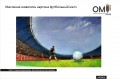 Oil painting picture football match