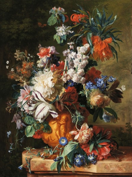 Reproduction "Still life with flowers"