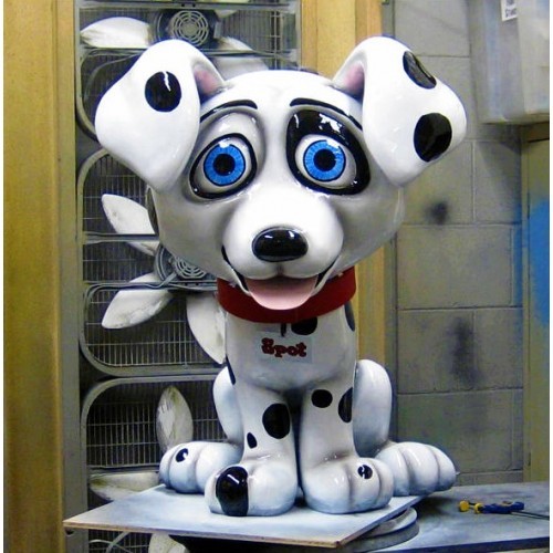 Пластикова скульптура пес Spot