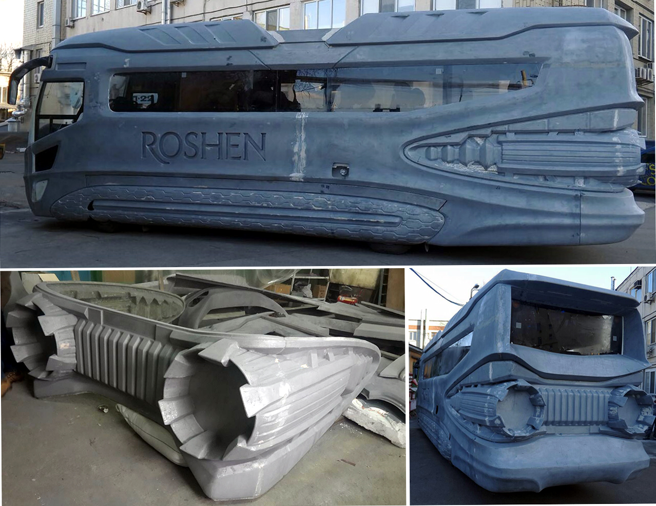 автобус для компанії Roshen
