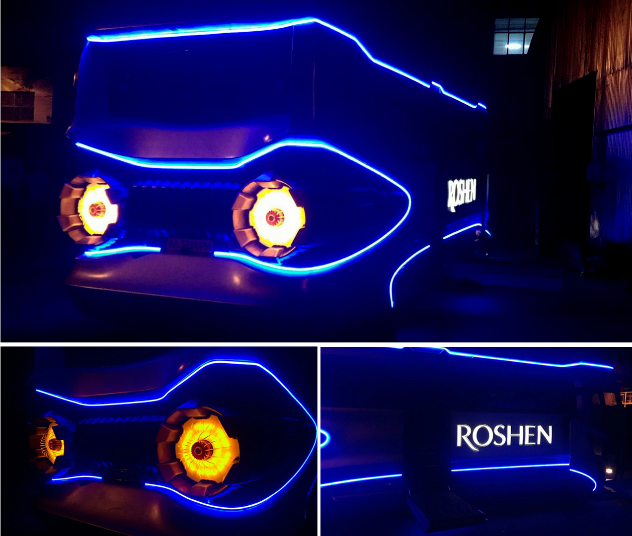 автобус для компанії Roshen