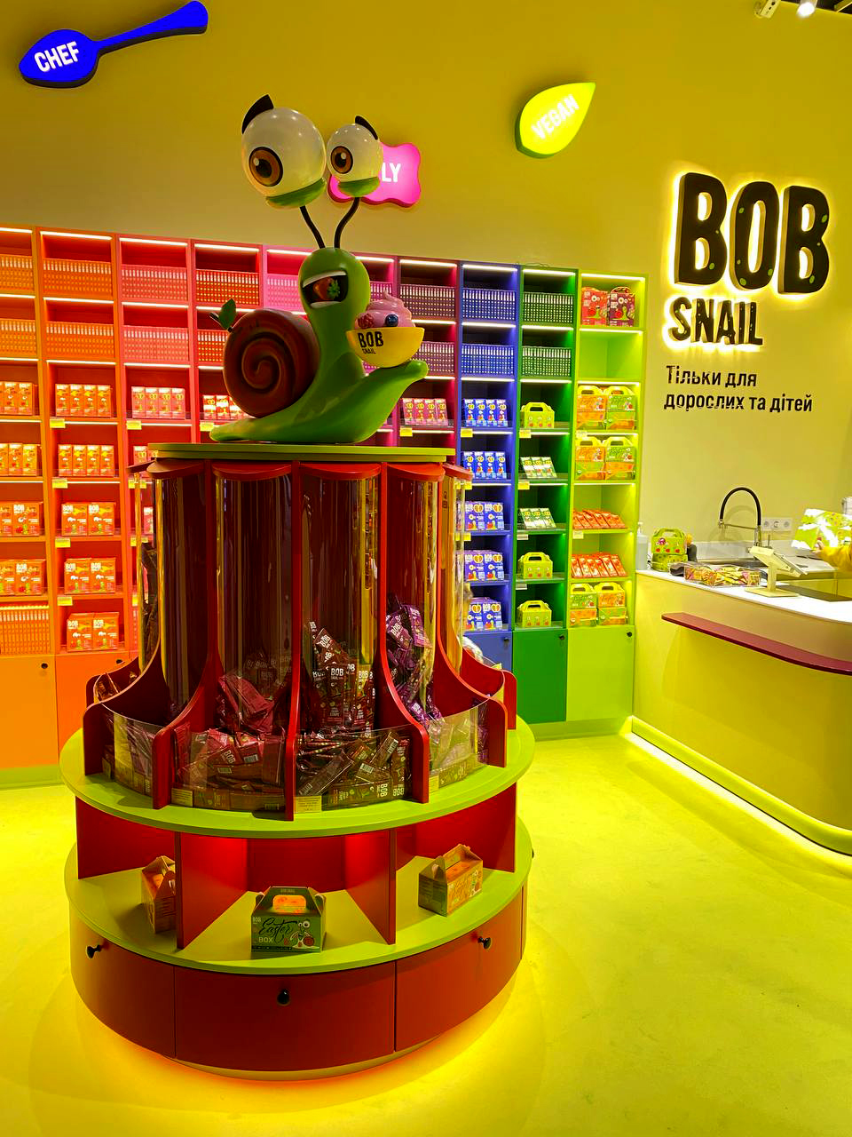 Bob Snail - украинский бренд полезных сладостей