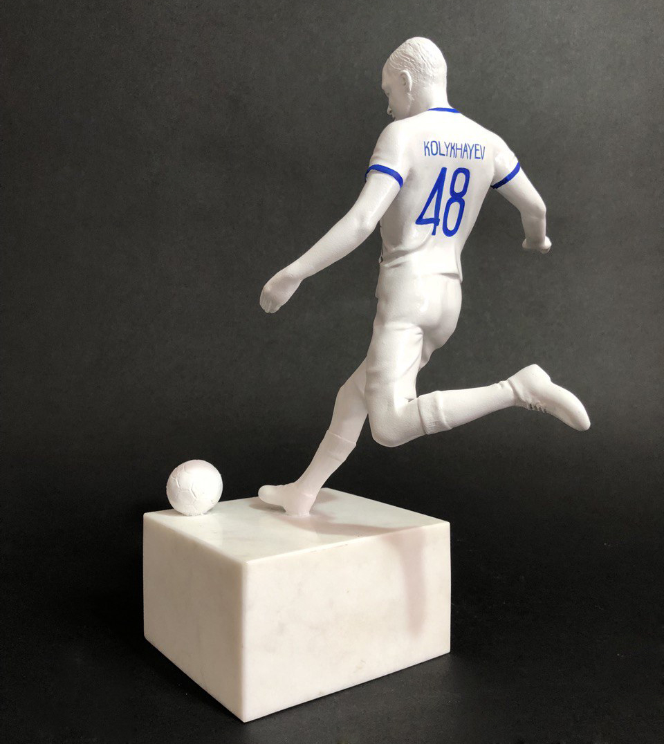 football player figurine