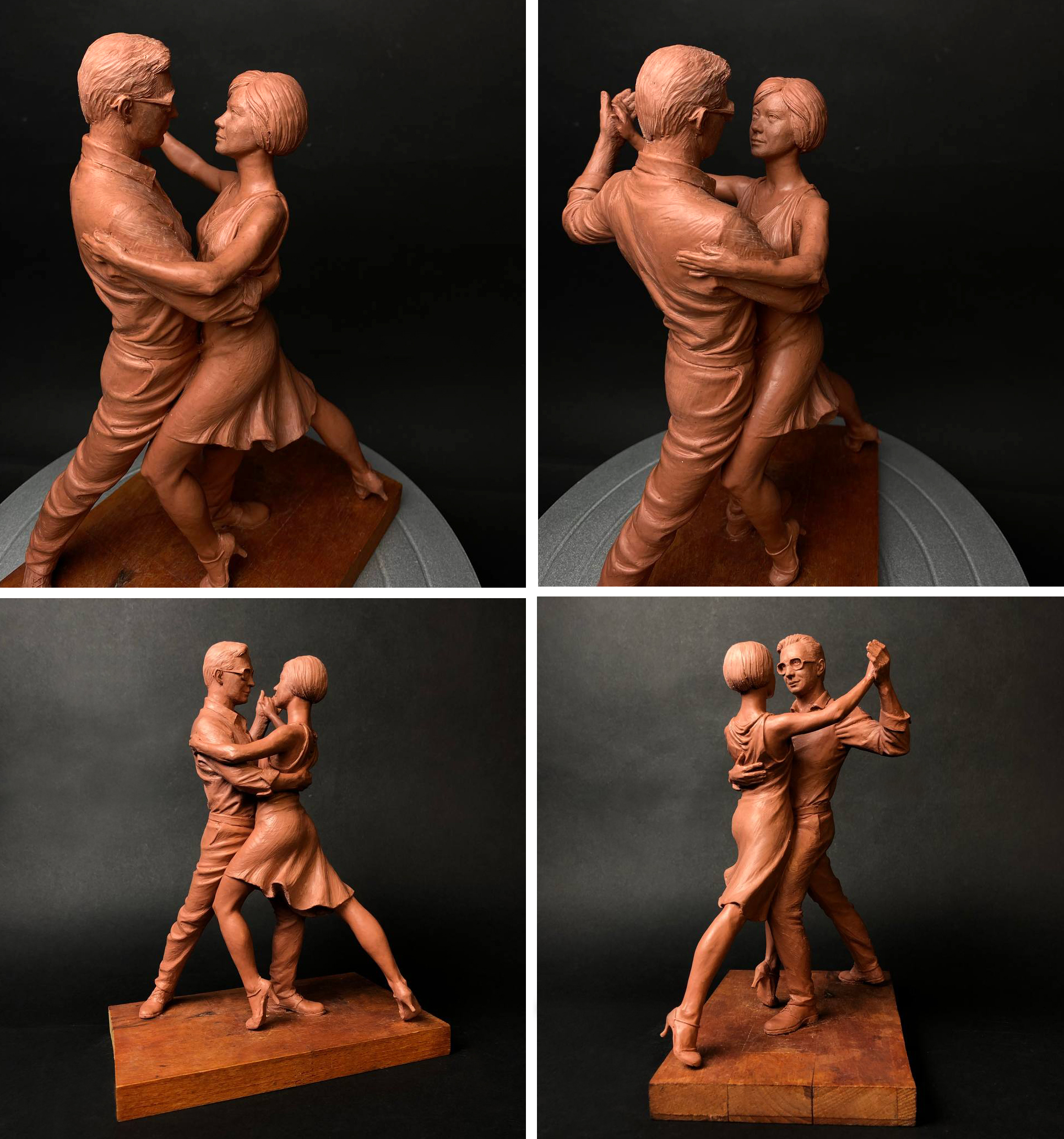  figurine in the rhythm of the dance