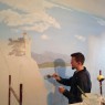 Artistic wall painting