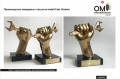 Production of award figurines Install Fest Ukraine