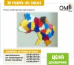 Печать на 3D принтере карта Украины
