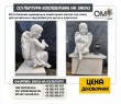 Production of marble angel monuments to order for gravestones for children and adults.