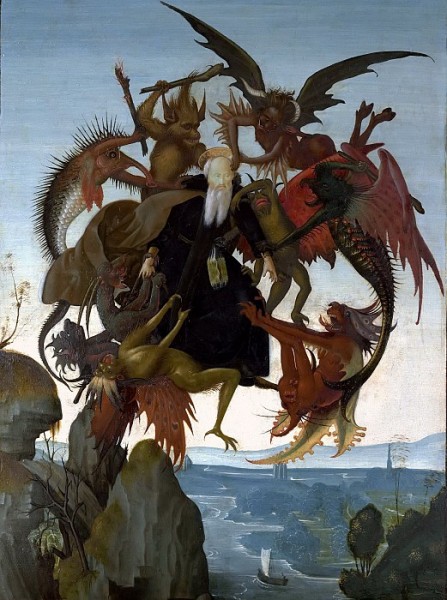 The Torment of Saint Anthony 1487 copy