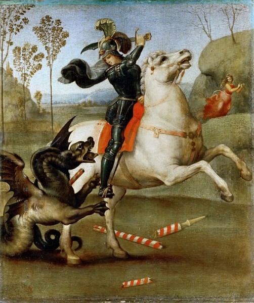 Святой Георгий и дракон 1516-20