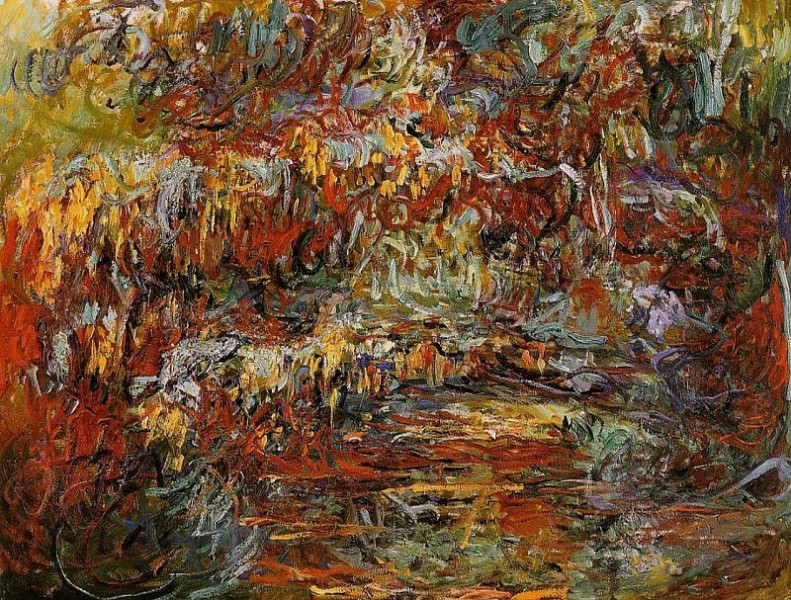 Claude Monet - The Japanese Bridge 8, 1918-24