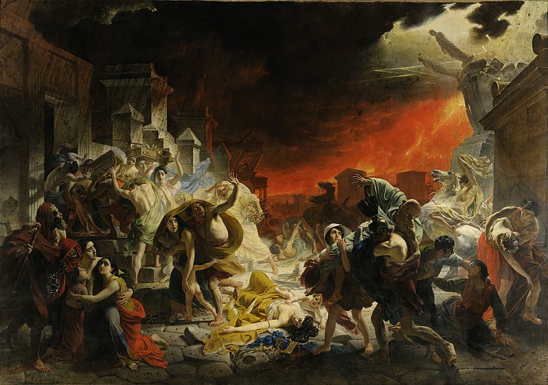 The last day of Pompeii. 1830—1833
