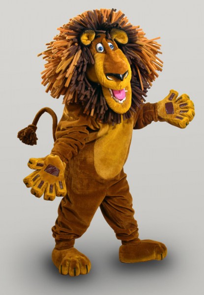 Life-size puppet of Alex the Lion from Madagascar