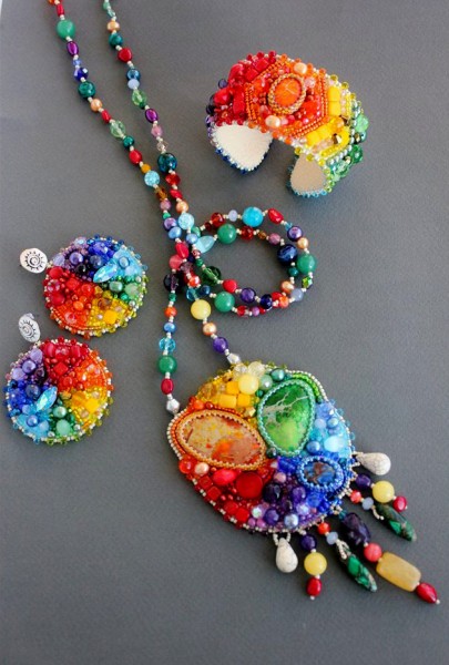 Handmade Jewelry Rainbow