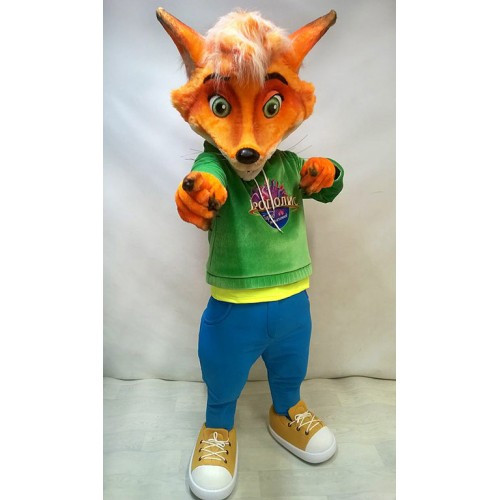 Life-size puppet of Fox