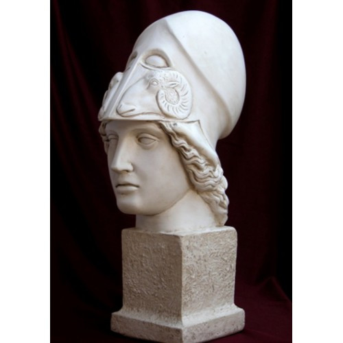 Athena. Artificial marble bust